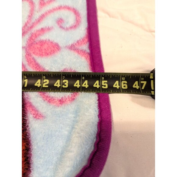 Disney 2017 Frozen Elsa and Anna Plush Fleece Blanket 62X45 - Picture 9 of 10